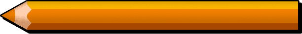 Orange pencil